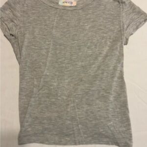 Hippie Rose Light Gray Women's Blouse size small
